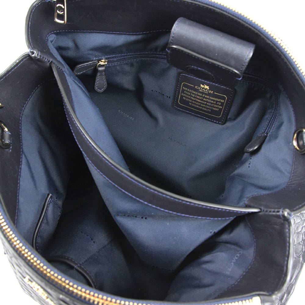 COACH Exotic‎ Leather Stanton Carryall Handbag 5215 - Picture 7 of 7